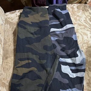 PINK Victoria's Secret Camouflage Leggings